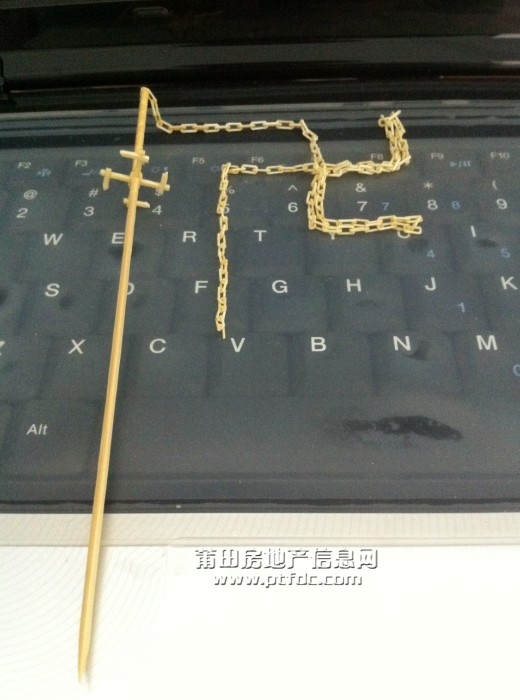 用筷子,牙签做