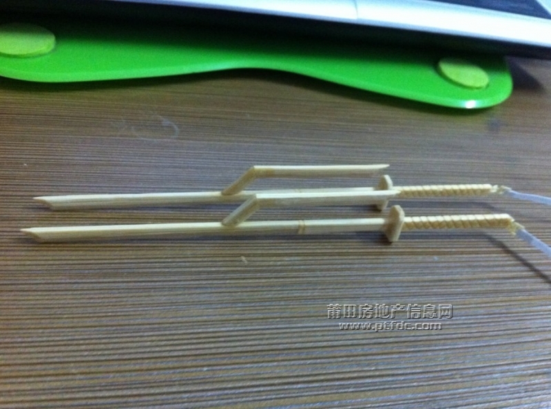 用筷子制作的各种模型