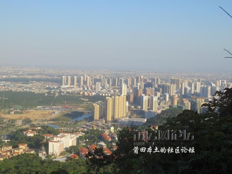 天马山航拍莆田全景