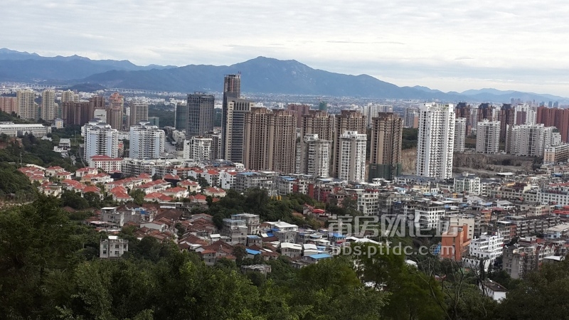 "四线城市"莆田市区全景图!