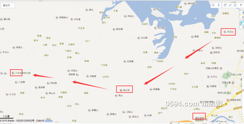 【天龟线】莆田天马山至龟山旅游公路正式动工