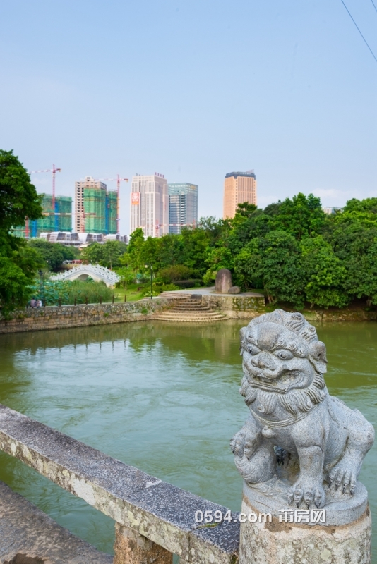 莆田"王牌"绶溪公园,博物馆,过溪桥,夏荷