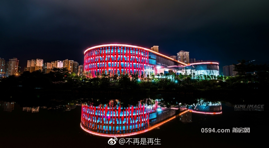 莆田市博物馆夜景,颜值爆表了