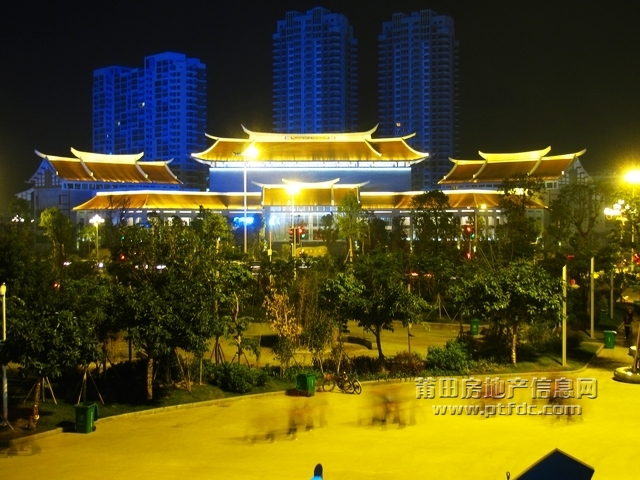 莆仙大剧院夜景
